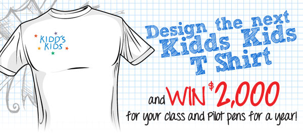 Design the next Kidd’s Kids T-Shirt and WIN | KiddNation