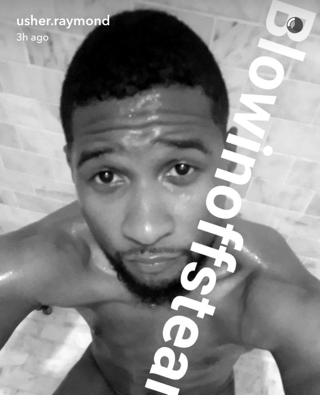 usher-snapchat