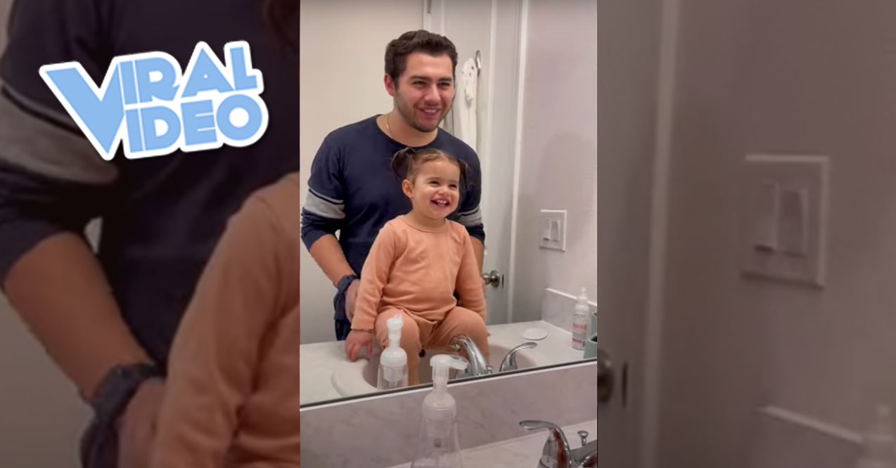 Viral Video: Dad Gives His Little Girl the Cutest Pigtails – KiddNation