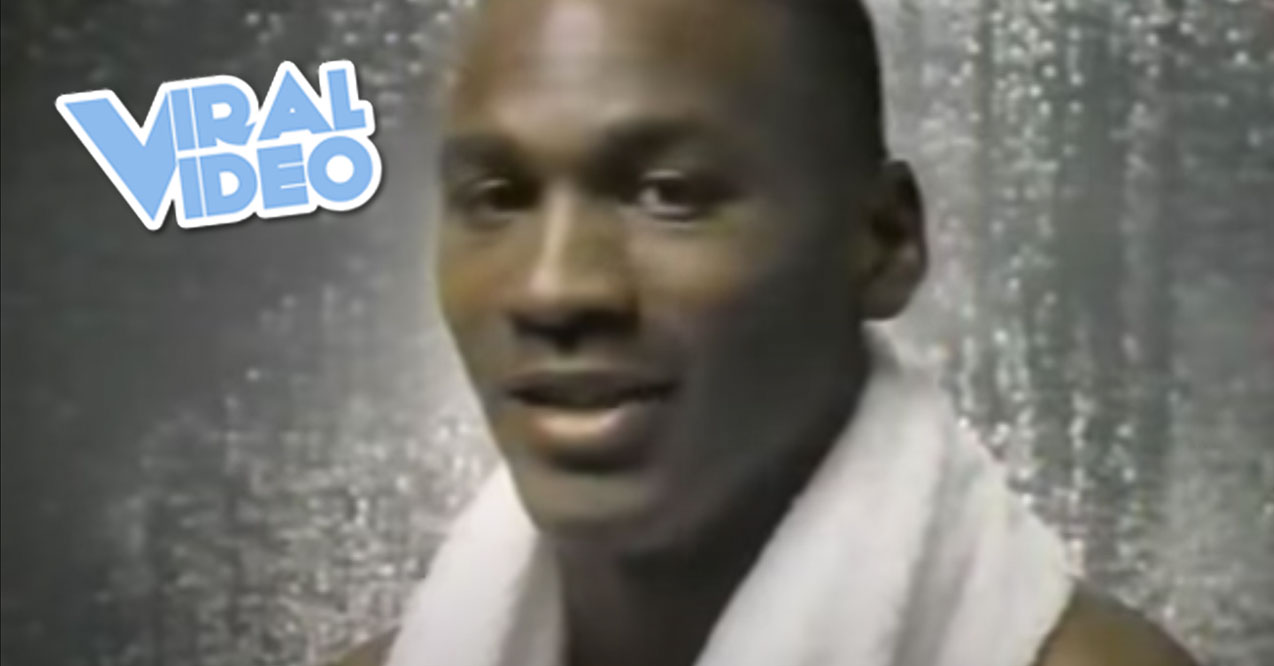 Viral Video: Michael Jordan Throwback